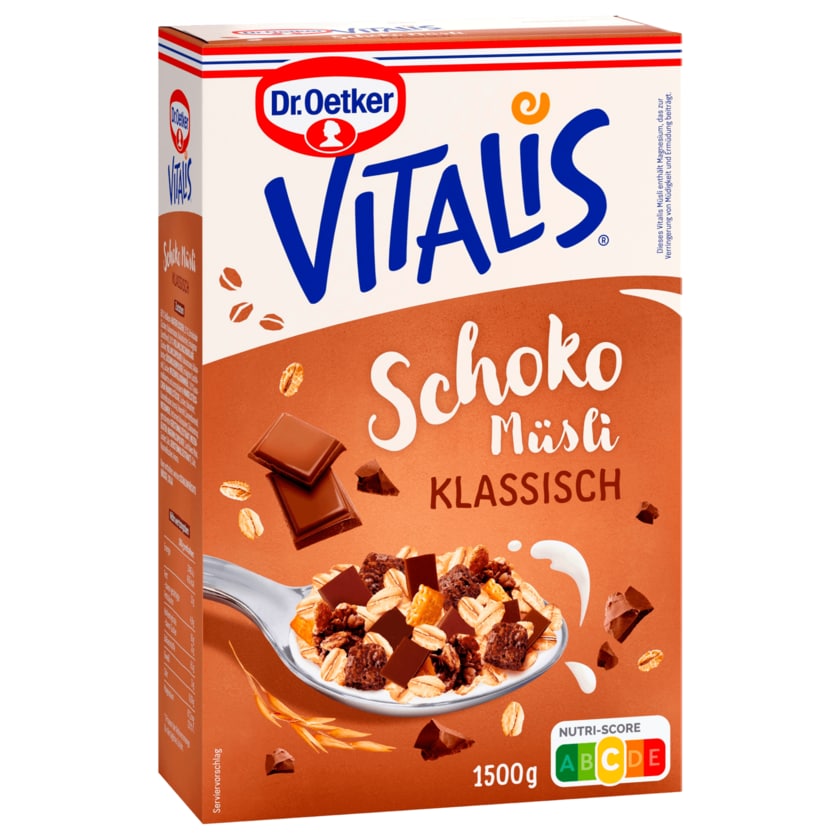 Dr. Oetker Vitalis Schokomüsli Vorratspack 1,5kg